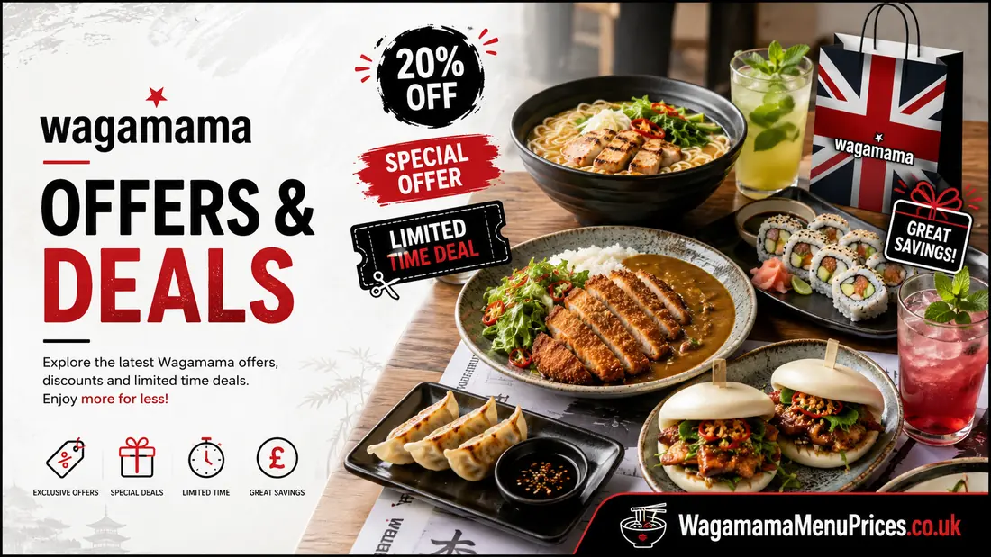 Wagamama Offers & Deals: Every route to paying less at wagamama, in one place.