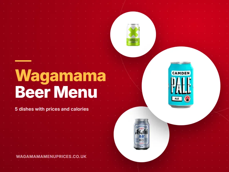 wagamama beer menu