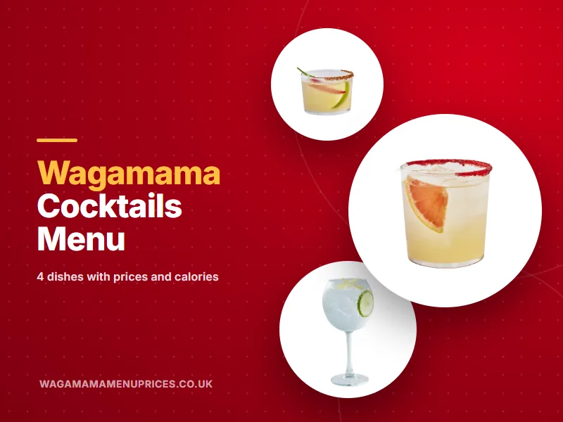 wagamama cocktails menu
