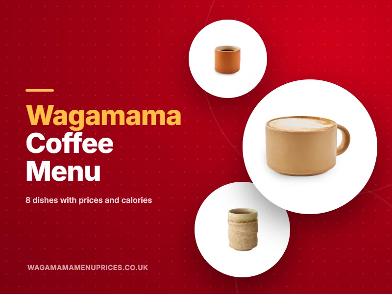 wagamama coffee menu