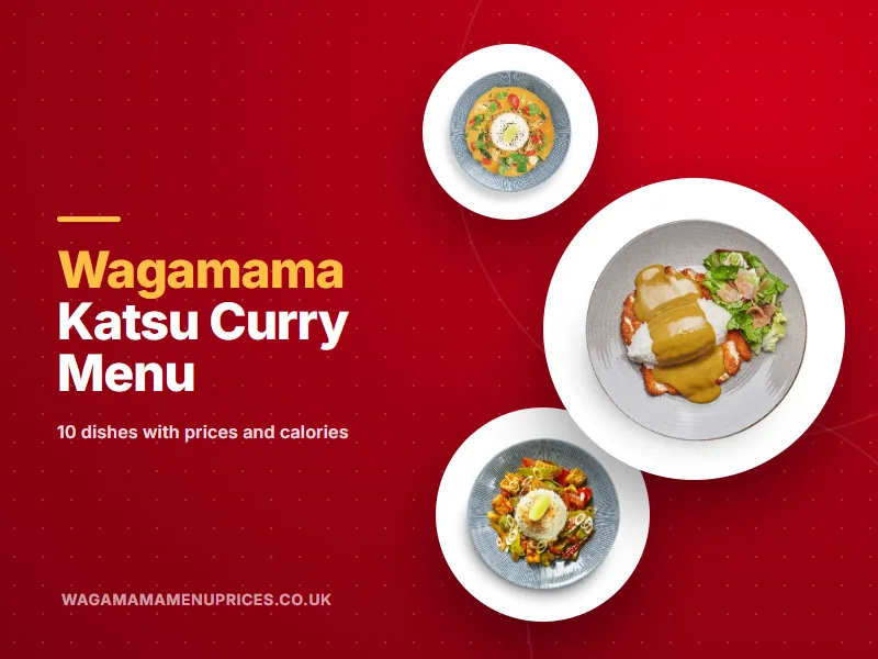 wagamama katsu curry menu