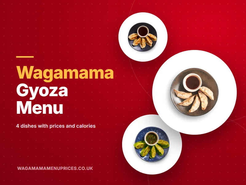 wagamama gyoza menu