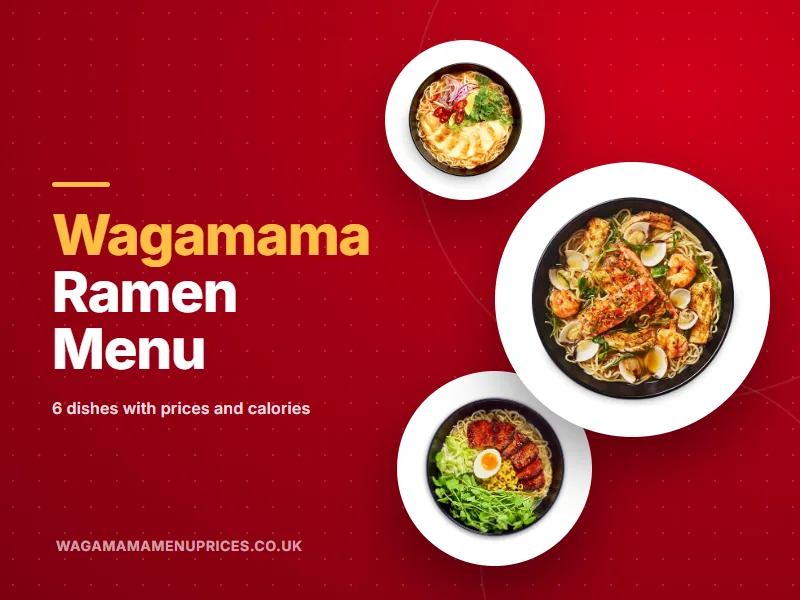 wagamama ramen menu