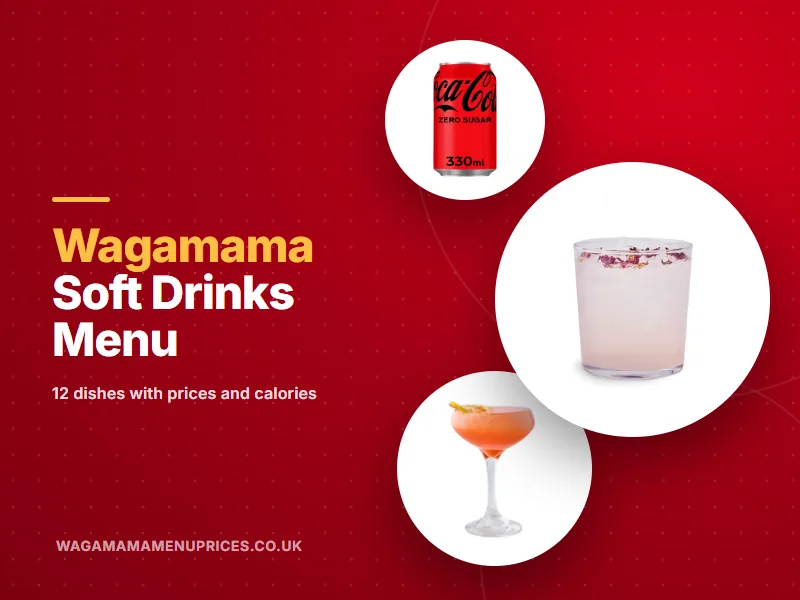 wagamama soft drinks menu