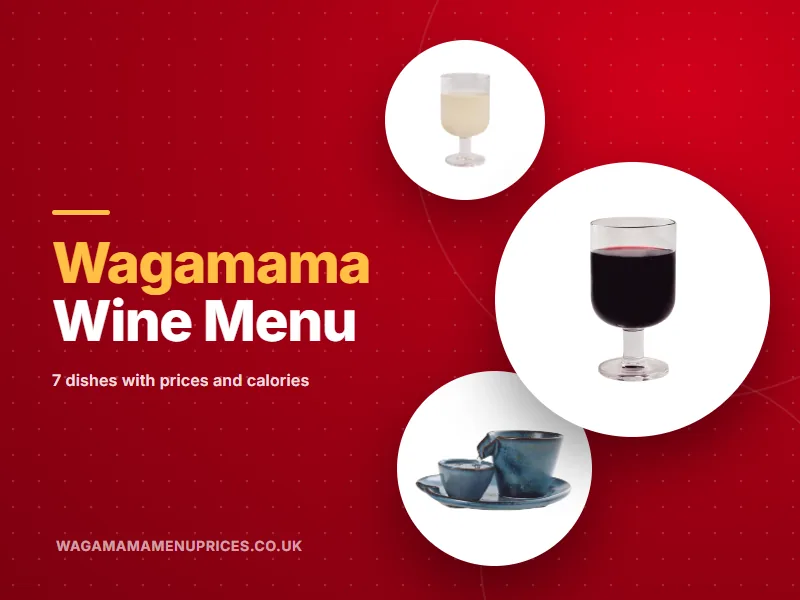 wagamama wine menu