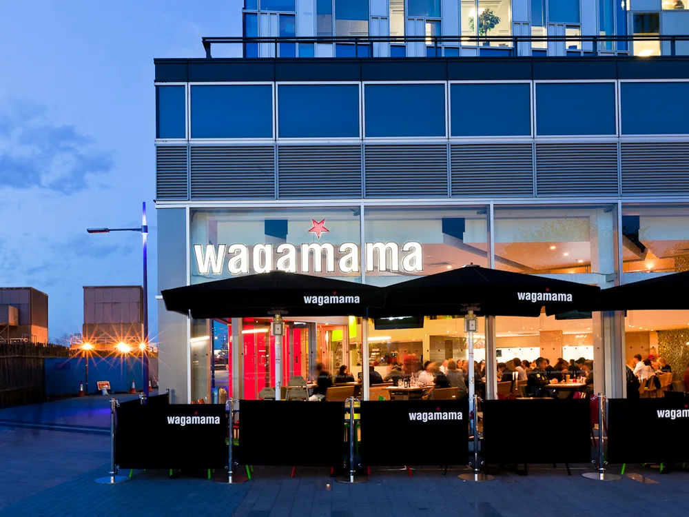 Wagamama north greenwich o2