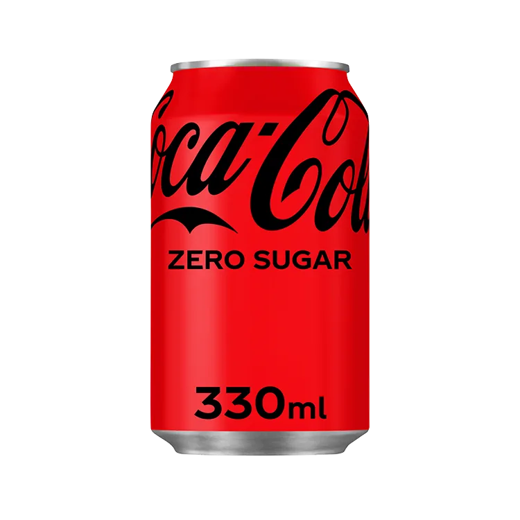 Wagamama coke zero from the soft drinks menu