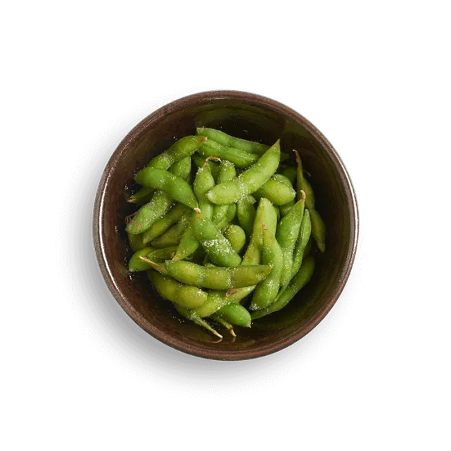 Wagamama edamame with salt, beans with salt